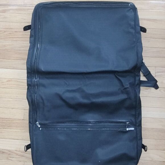 Loewe leather/coated canvas garment travel bag EUC - Picture 6 of 12